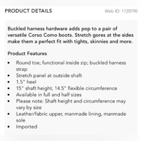 Corso Como Tall Riding Boots - Baylee Extended Calf. Black. Size 8. See photos. - Picture 2 of 8